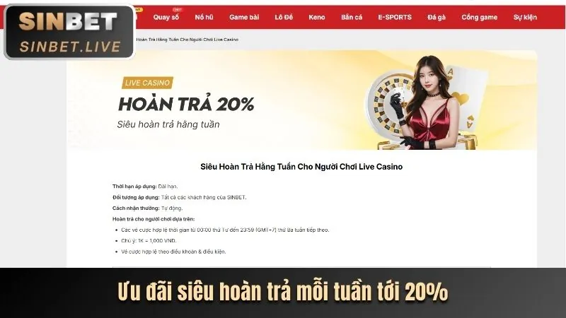 Ưu đãi và khuyến mãi xs66 casino